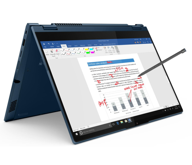 Lenovo ThinkBook Yoga 14s i7-1165G/16GB/512/Win10P - 617093 - zdjęcie 6